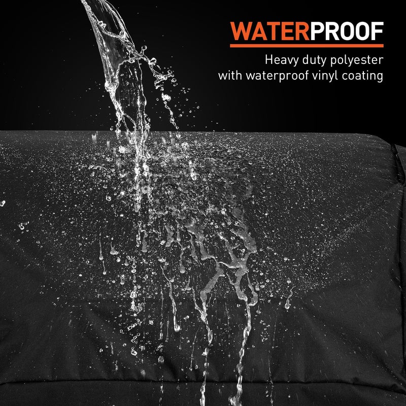 Arcedo BBQ Grill Cover 53 Inch, Heavy Duty Waterproof Outdoor Gas Grill Cover, Fade Resistant Durable and Convenient Compatible with Charbroil Weber Spirit Nexgrill Napoleon - Image 5